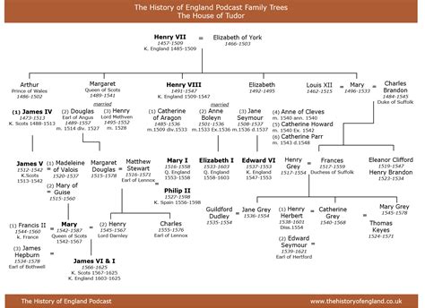 mary tudor family tree|henry viii descendants chart.